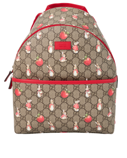 x Peter Rabbit Backpack, Canvas, Beige, 525040, DB/B, 4*